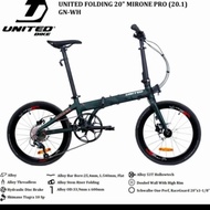 SALE SEPEDA LIPAT UNITED MIRONE PRO 10 SPEED TIAGRA (20 INCH) TERBAIK RANINOFRIANI5