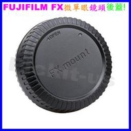 富士 FUJIFILM FX X-mount X卡口 X-T2 X-A2 X-A3 類單眼微單眼相機的 鏡頭後蓋 副廠