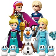 Olaf Minifigures Frozen Anna Elsa Toys Gift