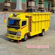 Miniatur | Miniatur Mobil Truk Oleng Kayu Mainan Mobilan Truck Anak