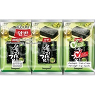 🇰🇷ยังบัน🇰🇷 สาหร่าย คีโต ปรุงรสด้วย น้ำมันมะกอก สาหร่าย ทะเล เกาหลี SEASONED LAVER OLIVE OIL Seaweed Keto by YANGBAN