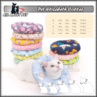 Cat Elizabeth Collar Recovery Protective E-Collar Anti Lick Collar Kolar Kon Pet Neck Cone Collar Wo