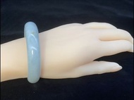 翡翠飄黃翡手鐲(A玉）