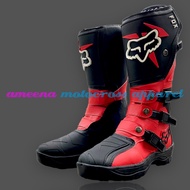 MX Boots SV - Trail Boots - Motocross Boots - Enduro Boots - Red Black