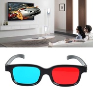3D Cinema Movie Plastic Frame Glasses - H3