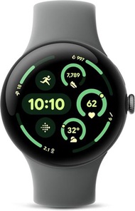 Google - Pixel Watch 3 (45mm) (WIFI) (頁岩灰鋁製錶殼/霧灰色運動錶帶) (平行進口)