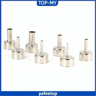 [TOP-MY]-Universal Nozzle for 858D+ 8586 Soldering Hot Air Station Silver Color-[High Quality]