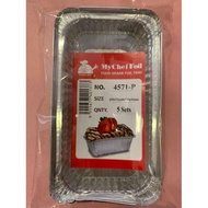 Aluminum Foil Cup Foil Tray Mould MY CHEF FOIL 4571-P