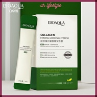 【SG Stock】BIOAQUA Collagen Sleeping Face Mask No Wash Sleep Night Facial Mask Firming Face Care Moisturizing Skin Care