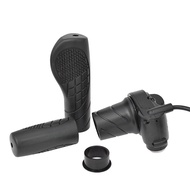 Twist Grip Throttle with LCD Display (Power Indicator) &amp Key Lock for E-Bikes/Scooters/Motorcycle