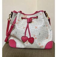 Preloved *Lovecat* Bucket Bag Cherry Edition