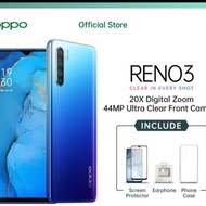 oppo reno 3 ram 8/128 baru garansi resmi