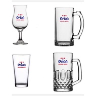 Japan Orien Thick Beer Mug Draw Beer Glass Orion Izakaya Draw Beer Mug Okinawa Specialty Wine Glass