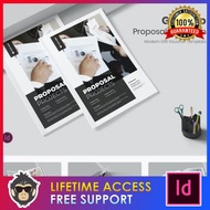 Greypro Company Proposal Template Indesign