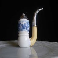 【老時光 OLD-TIME】早期美國雅芳牛奶玻璃古龍水瓶