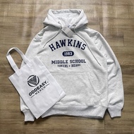 Hoodie Jacket HAWKINS Indiana free bag Soft Comfortable Thick Digital Sweater Men Women Unisex Distr