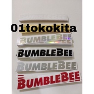 BUMBLEBEE HELMET CUTING STICKER CUTTING QUALITY HELMET MOTORCYCLE TRANSFORMER STICKER