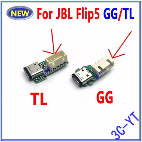 1PCS NEW Power Board Connector For JBL FLIP 5 FLIP5 GG TL Micro USB charging Port Socket
