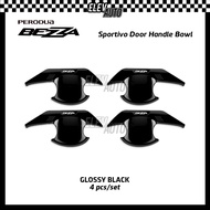 Perodua Bezza Sportivo Door Handle Bowl Cover Trim Carbon Chrome Black Bodykit Accessories Bodykit G