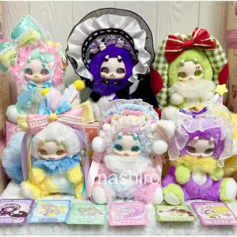 Genuine Boboco V2 Enigma Wonderland Series Blind Box Collectible Dolls Desktop Ornament Girl'S Gift 