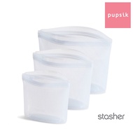 Stasher Reusable Silicone Bowl, 1-Cup to 8-Cup (8 to 64 fl oz)