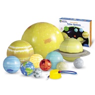 Learning Resources LER2434 Inflatable Solar System Set | Solar System Model | Inflatable Planets for