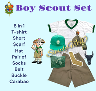 8 in 1 Bsp Boy Scout Uniform Complete set for kids boy