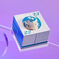 2024 3D 立體紙雕地球日曆【英文國際通用版】5色可選 - 順豐空運
