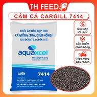 [LOẠI NGON] 5kg Cám cá Cargill 7414 15mm 40 độ đạm cá cảnh cá koi cá chép cá trôi cá trắm cá rô phi.