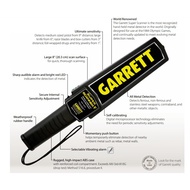 Metal Detector Handheld Garret metal detector (Free 9V Battery X 1 pc)