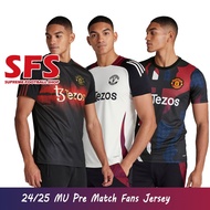 SFS 24-25 MU Football Soccer Jersey Sports Jerseys Fans Version S-4XL