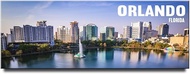 Orlando Panoramic Fridge Magnet Florida Travel Souvenir Lake EOLA