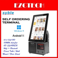 SYBLE S39 SELF ORDERING KIOSK 15.6 FULL HD WIN 11 ANDROID 14 POS TERMINAL