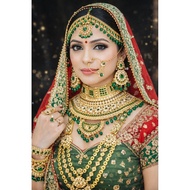 Indian necklace set - Indian wedding accessories set - Indian Choker complete set
