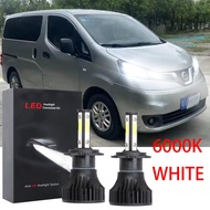 For Nissan NV200 Year 2006 - 2023 (Headlight Lamp) - Front LED Headlight Bulbs Conversion Kit 6000K 