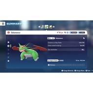Pokemon Legends Z-A - 6IV Shiny Alpha Salamence