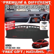 5D Leather Dashboard Cover HONDA CITY GN2 SEDAN/HATCHBACK 2020 - 2024 Car VIP 5D Custom Made Non-Sli