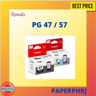 Canon PG-47 PG47 PG 47 Black  CL-57 CL57 CL 57 Colour CL-57S CL 57S Ink Cartridge