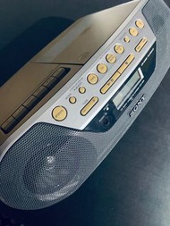 Sony CFD-S05 CD 收音機 錄音機 附6 英尺電源線