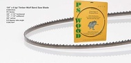 PS Wood Timber Wolf 73 1/2 x 1/4 x 6 tpi band saw blade
