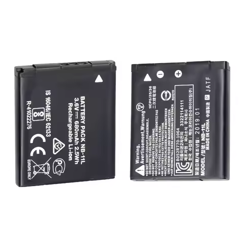 all-new 3.6V 680MAH NB-11L Camera Battery For Canon PowerShot A3400 A3500 A4000 SX430 SX420 IXUS 285