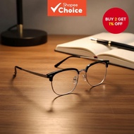 Radiation protection eyeglasses for men and women, trendy vintage frames.