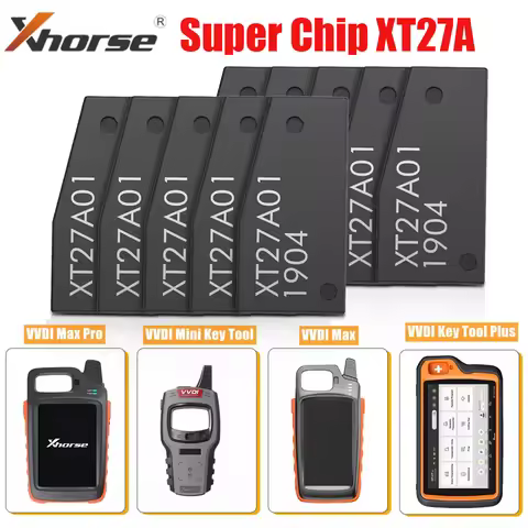 Xhorse VVDI Super Chip XT27A01 XT27A66 Transponder T3 Super Chip for ID46/40/43/4D/8C/8A/T3/47 Car K