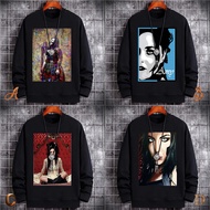 | Just ORDER Now | Amy Lee Crewneck Black Casual Sweater 100% Cotton Black | Size ML XL XXL