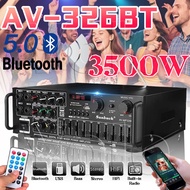 Power Amplifier Bluetooth Super Bass 3500 Watt Rakitan Power Usb Bluetooth Soundbox Ampli Dat 326bt 