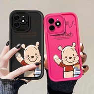 Disney Winnie the Pooh Case For OPPO A3 PRO A94 A93 A5S A57 A77 A7 A12S Realme C20 C11 C21Y C25Y A80