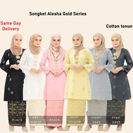 SONGKET AALIA PAHANG DAN VEIL SOFT COLORS HOT SELLING