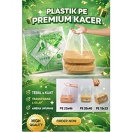 Plastic bag transparentBENING PEX bag size 10x30 15x33 20x40 25x46 KACER brand