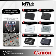 (CANON MALAYSIA) - Canon LP-E17 | LP-E6 | Canon LP-E10 | Canon LP-E12 | for EOS R EOS R5 EOS R6 EOS 