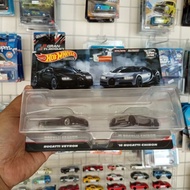HOT WHEELS TWINPACK/2PACK BUGATTI VEYRON & BUGATTI CHIRON